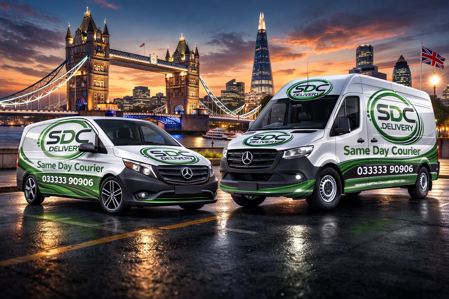 Same day delivery London collecting parcel for urgent same day delivery London